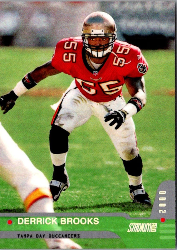 2000 Stadium Club Derrick Brooks #104