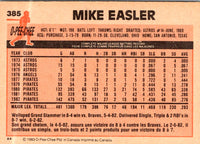 1983 O-Pee-Chee Mike Easler #385