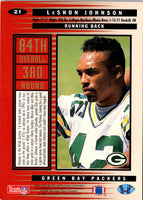 1994 Collector's Choice LeShon Johnson #21 Rookie