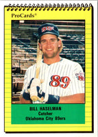 1991 ProCards Bill Haselman #182