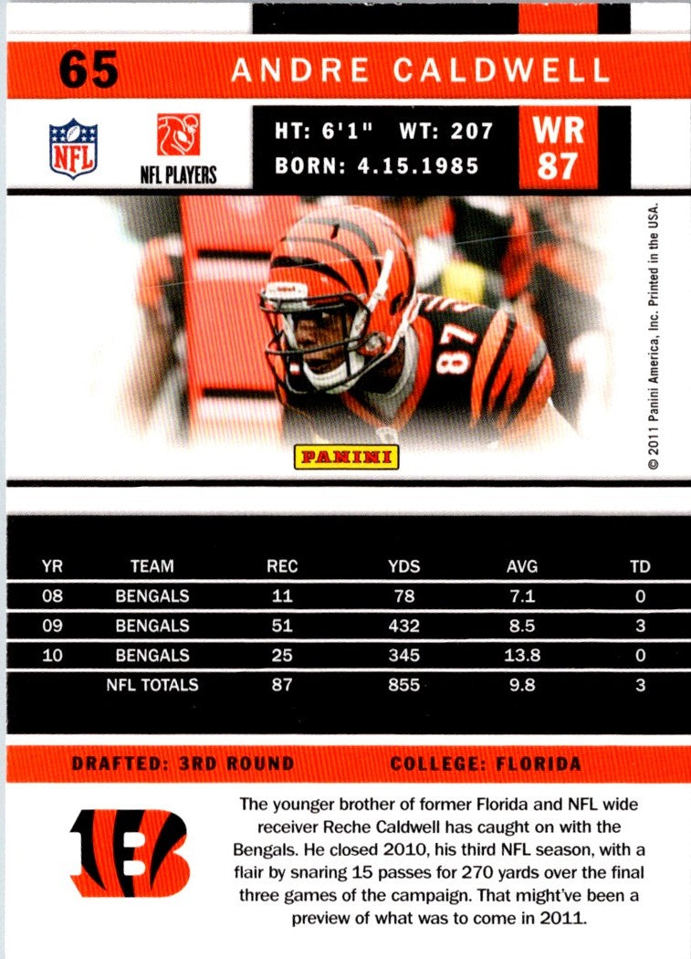 2011 Score Andre Caldwell