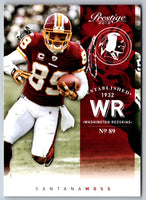 2012 Panini Prestige Santana Moss #199
