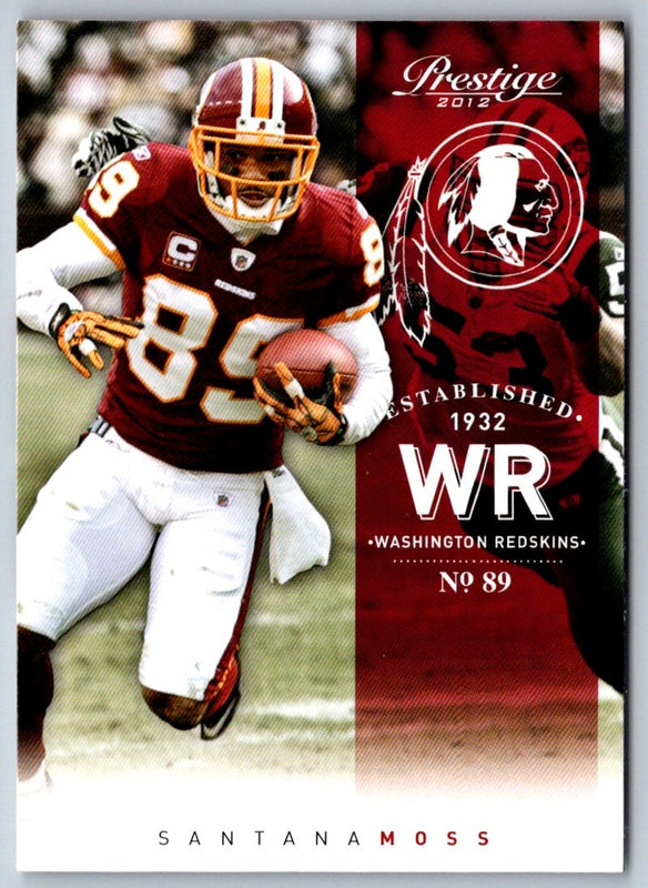 2012 Panini Prestige Santana Moss #199