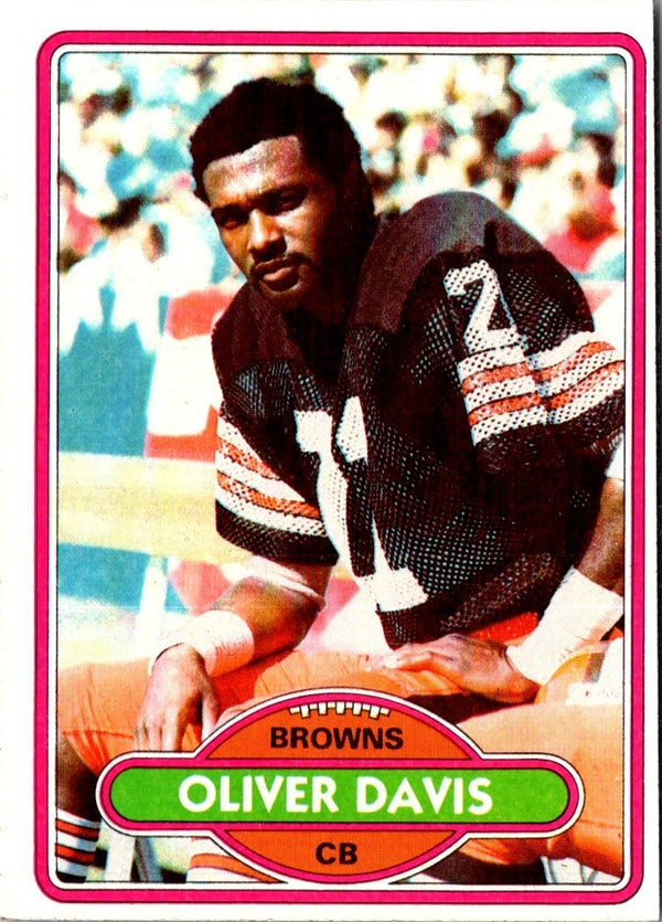 1980 Topps Oliver Davis #49 NM-MT