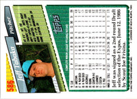 1993 Topps Inaugural Marlins Jeff Tabaka #586