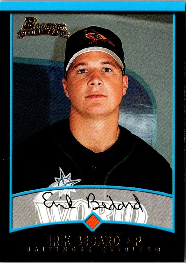 2001 Bowman Draft Picks & Prospects Erik Bedard #BDP70 Rookie