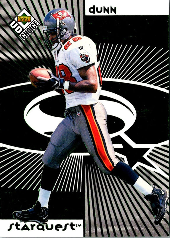 1998 UD Choice StarQuest/RookQuest Green Warrick Dunn/John Avery #SR28