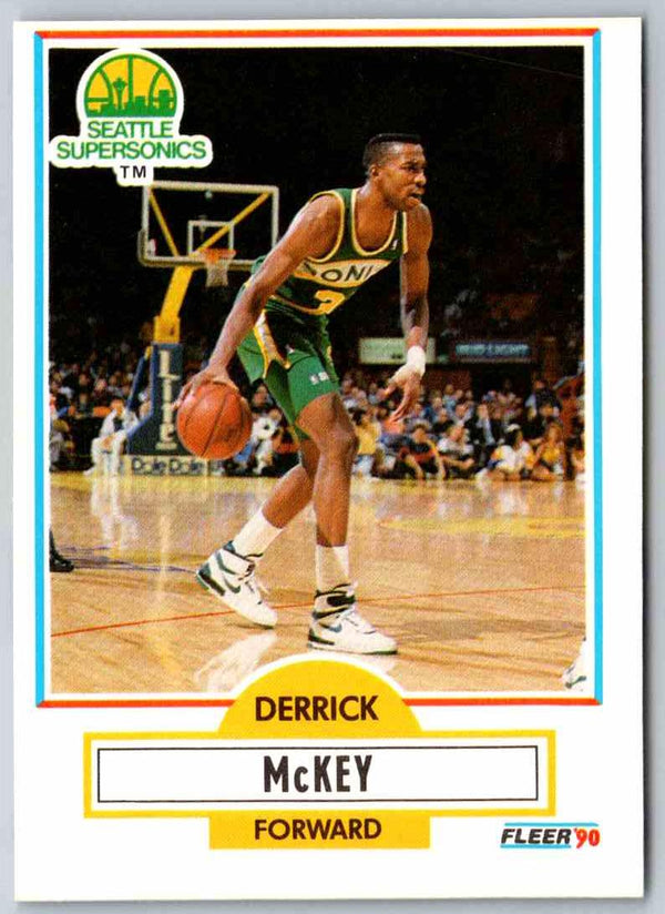 1990 Fleer Derrick McKey #180