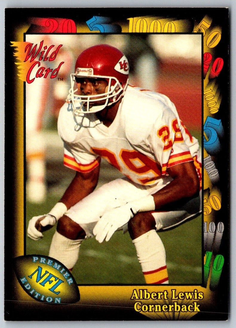 1991 Wild Card Albert Lewis