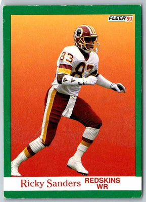 1991 Fleer Ultra Ricky Sanders #394
