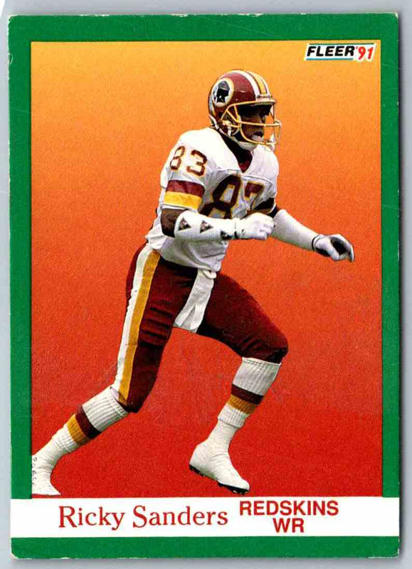 1991 Fleer Ultra Ricky Sanders #394