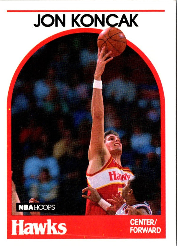 1989 Hoops Jon Koncak #151 Rookie