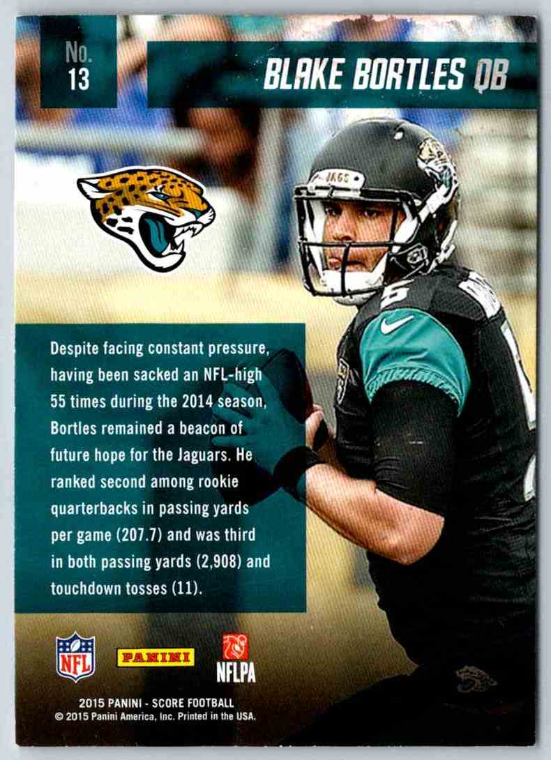 2015 Score Blake Bortles