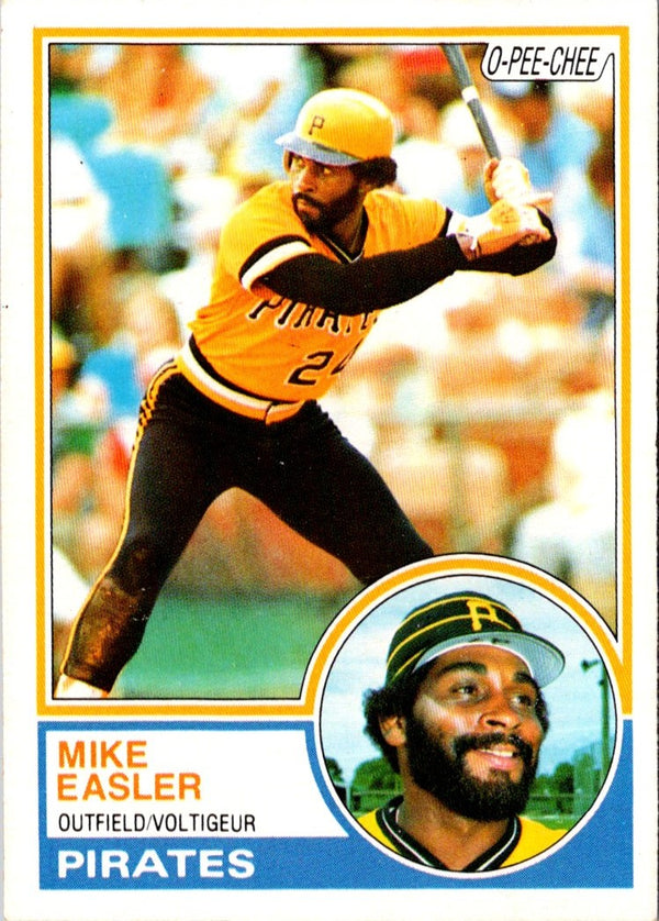 1983 O-Pee-Chee Mike Easler #385