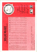 1986 Fleer Limited Edition Willie McGee