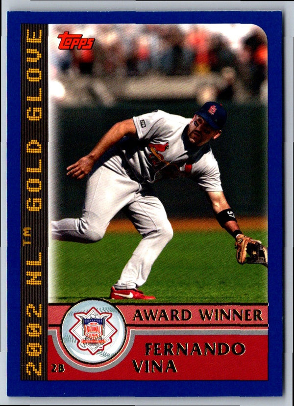 2003 Topps Fernando Vina #697