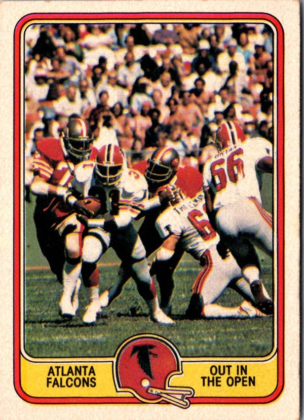 1981 Fleer Team Action Atlanta Falcons Offense #1