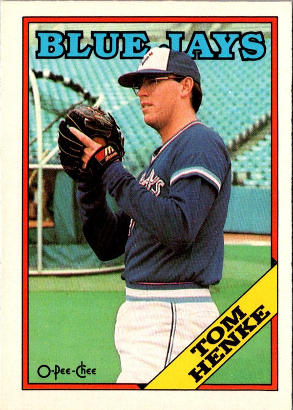 1988 O-Pee-Chee Tom Henke #220