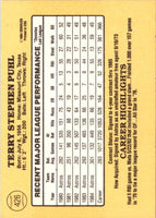 1985 Donruss Terry Puhl #426