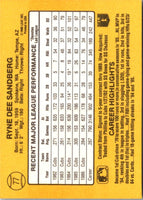 1986 Donruss Ryne Sandberg #67