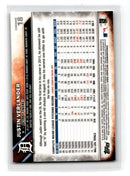 2016 Topps Chrome Justin Verlander