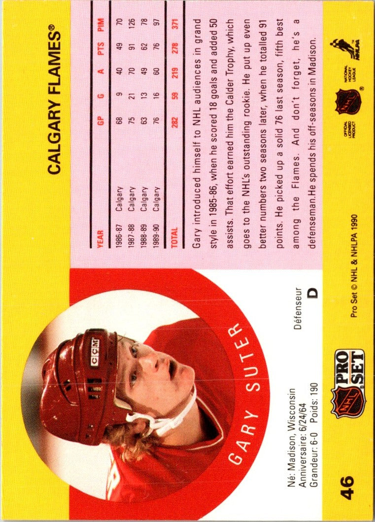 1990 Pro Set Gary Suter