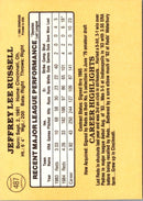 1985 Donruss Jeff Russell