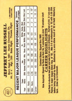 1985 Donruss Jeff Russell #487