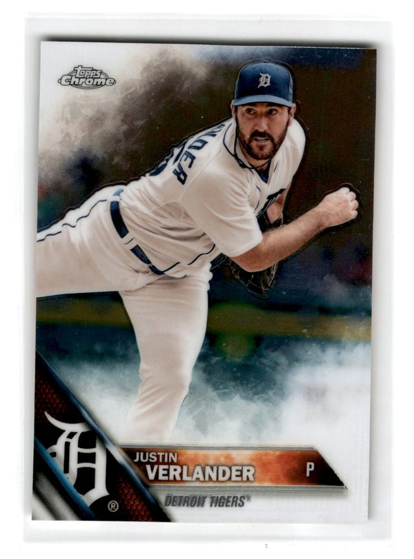 2016 Topps Chrome Justin Verlander #18