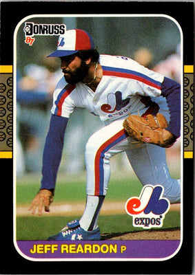 1987 Donruss Jeff Reardon #98