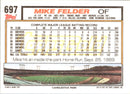 1992 Topps Mike Felder