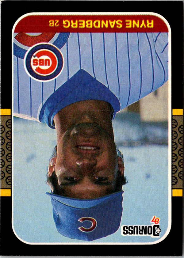1986 Donruss Ryne Sandberg #67
