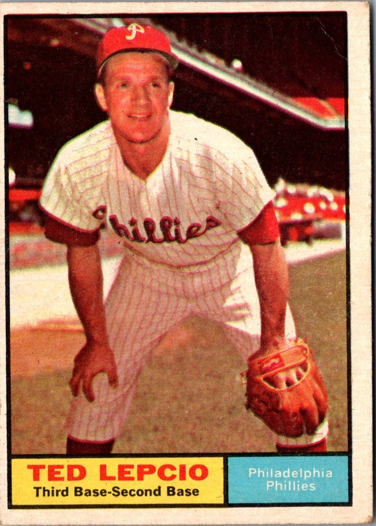 1961 Topps Ted Lepcio