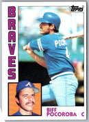 1984 Topps Biff Pocoroba
