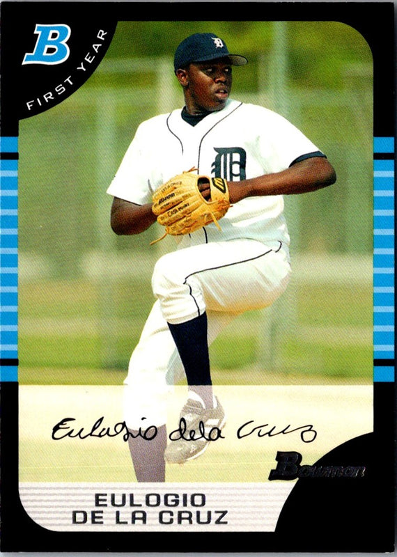 2005 Bowman Eulogio de la Cruz #219 Rookie