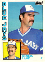 1984 Topps Traded Dennis Lamp #69T