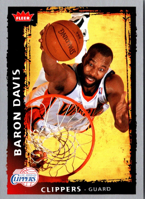 2008 Fleer Baron Davis #176