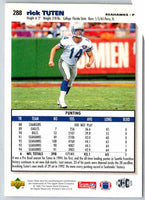 1995 Upper Deck Rick Tuten #288