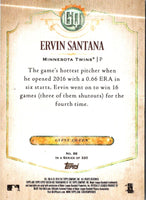 2018 Topps Gypsy Ervin Santana #86