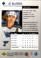 1998 Upper Deck Black Diamond Al MacInnis #77