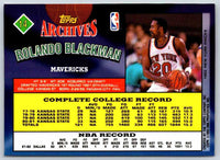 1993 Topps Rolando Blackman #14