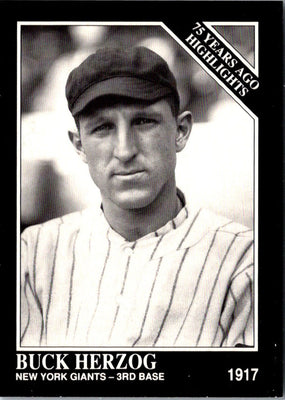 1992 Conlon Collection TSN Buck Herzog #489