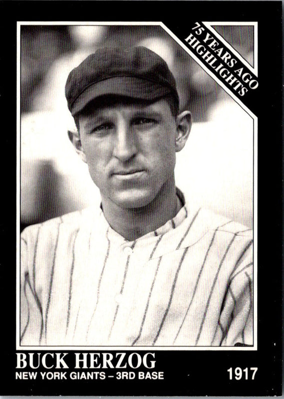 1992 Conlon Collection TSN Buck Herzog #489