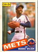 1985 O-Pee-Chee Mookie Wilson
