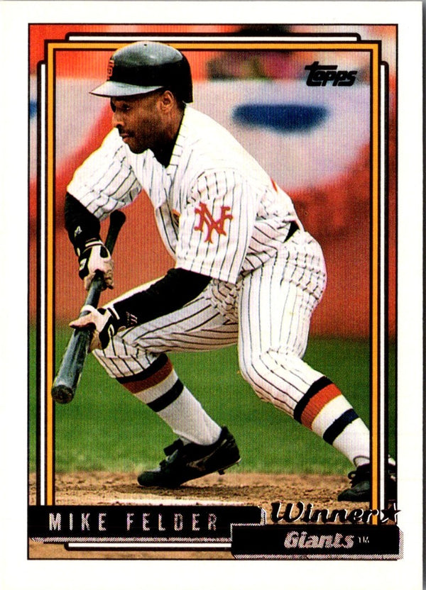 1992 Topps Mike Felder #697