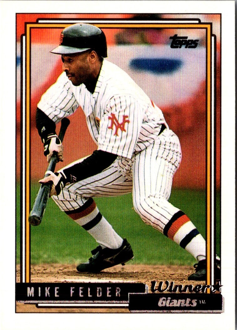 1992 Topps Mike Felder