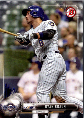 2017 Bowman Buybacks Silver Ryan Braun #1
