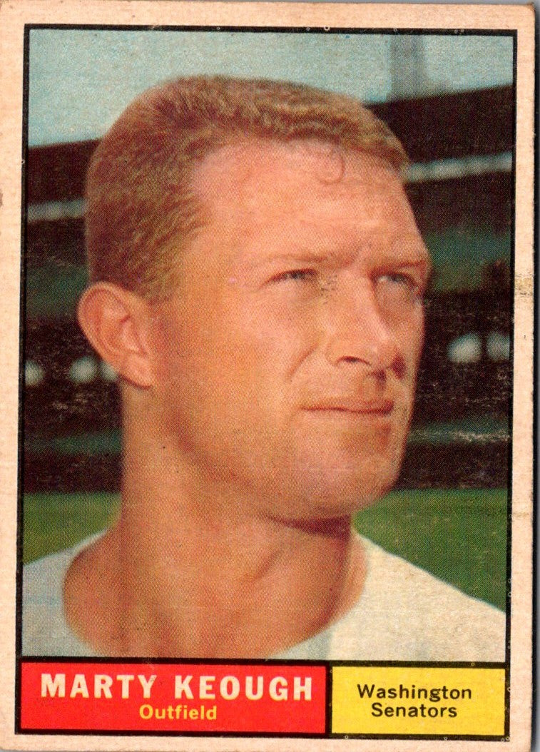 1961 Topps Marty Keough