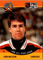 1990 Pro Set Kirk McLean #355