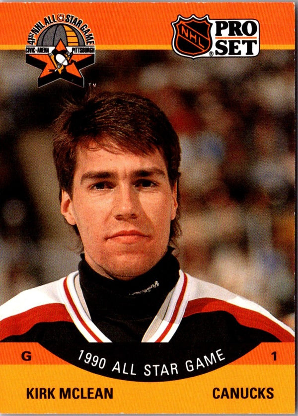 1990 Pro Set Kirk McLean #355